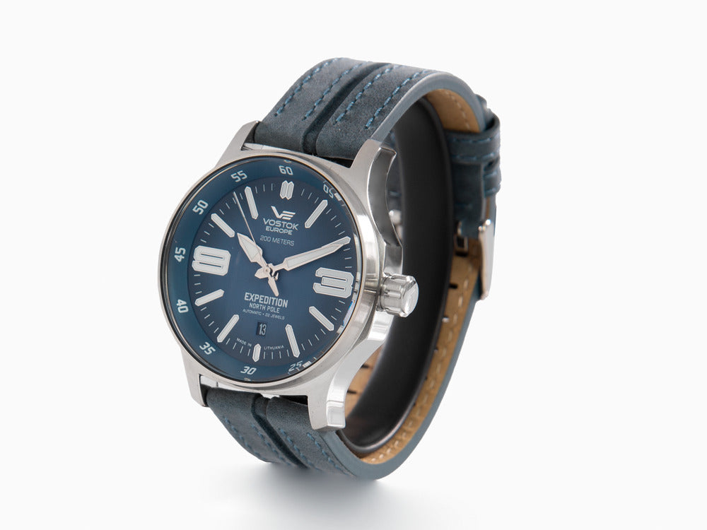 Vostok Europe Expedition North Pole Automatic Watch, Blue, 43 mm, YN55-592A557