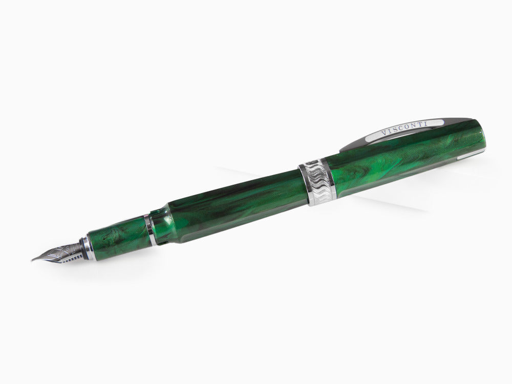 Visconti Mirage Emerald Fountain Pen, Injected resin, KP09-05-FP