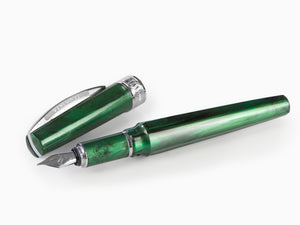 Visconti Mirage Emerald Fountain Pen, Injected resin, KP09-05-FP