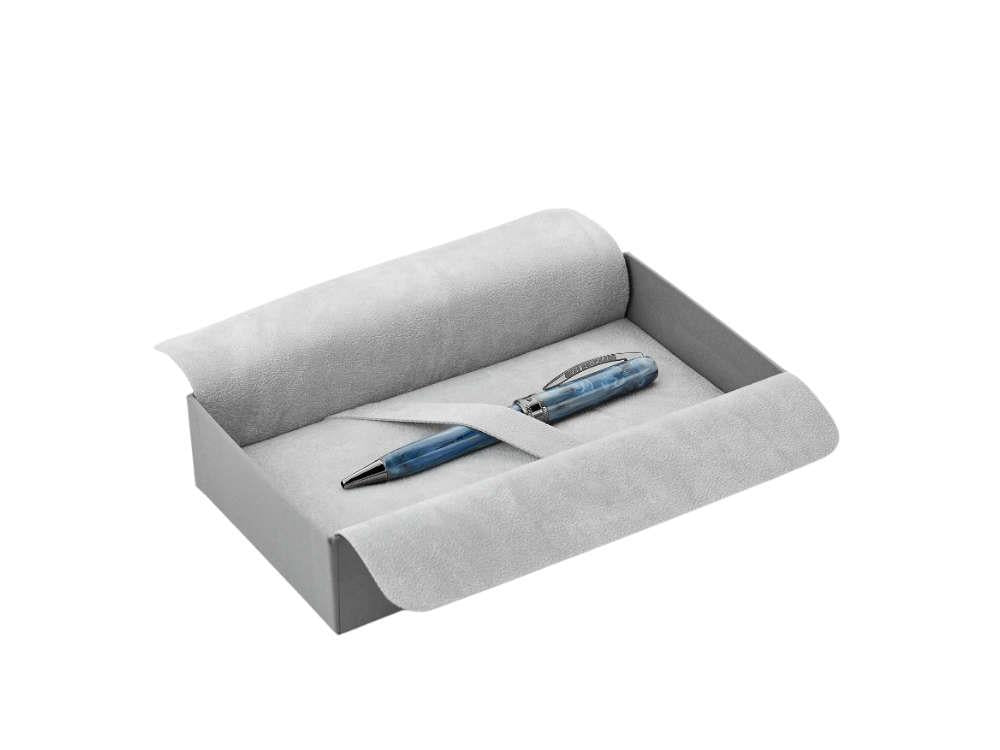 Visconti Comedia Caronte Ballpoint pen, Blue, Ruthenium trim, KP10-54-BP