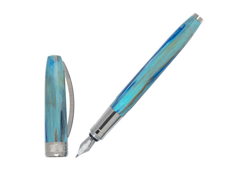 Visconti Van Gogh Portrait in Blu Fountain Pen, Resin, KP12-01-FP