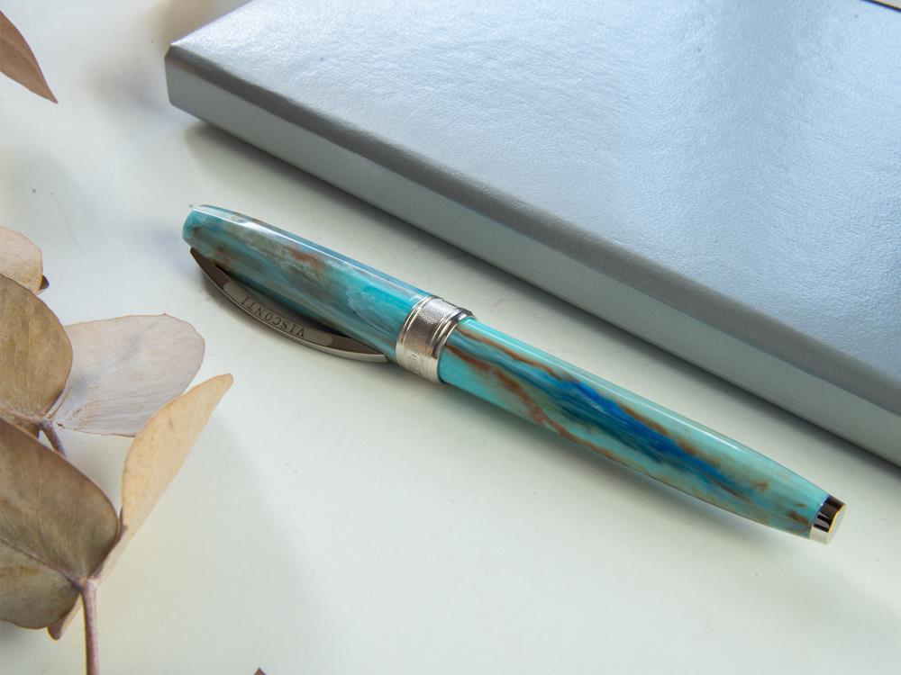 Visconti Van Gogh Portrait in Blu Fountain Pen, Resin, KP12-01-FP