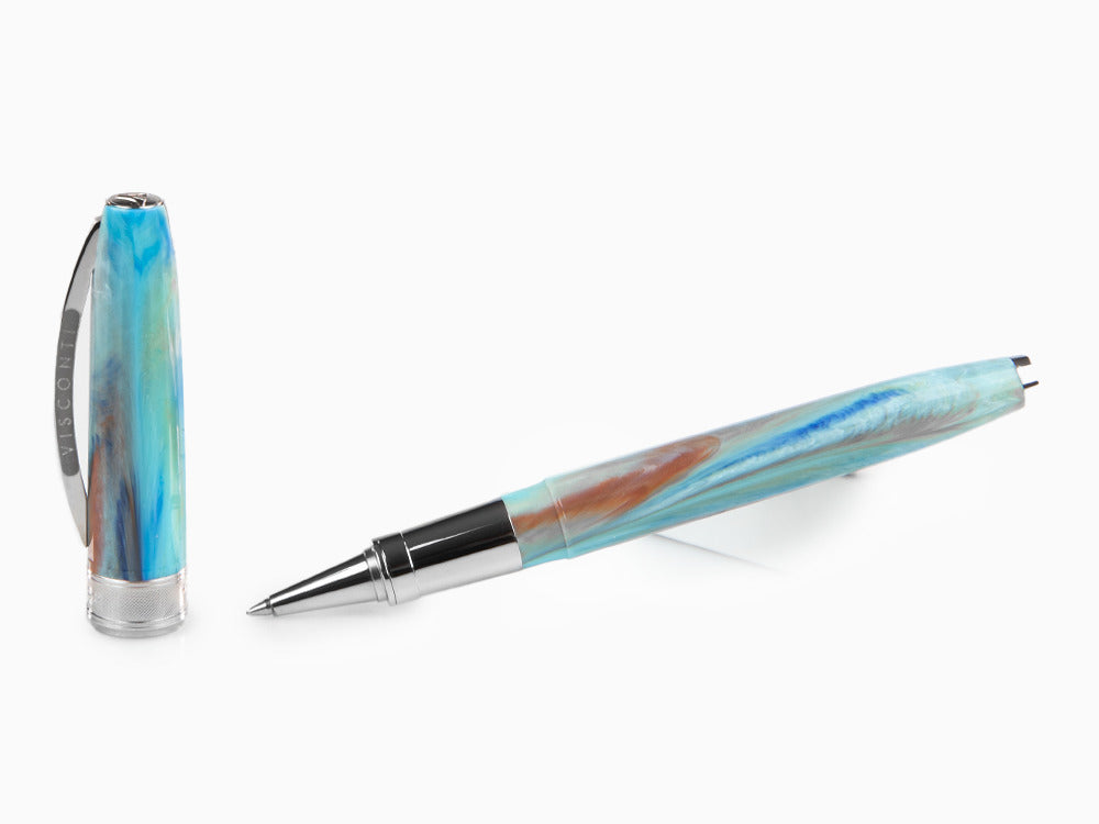 Visconti Van Gogh "Portrait Blu" Rollerball pen, Resin, Palladium, KP12-01-RB