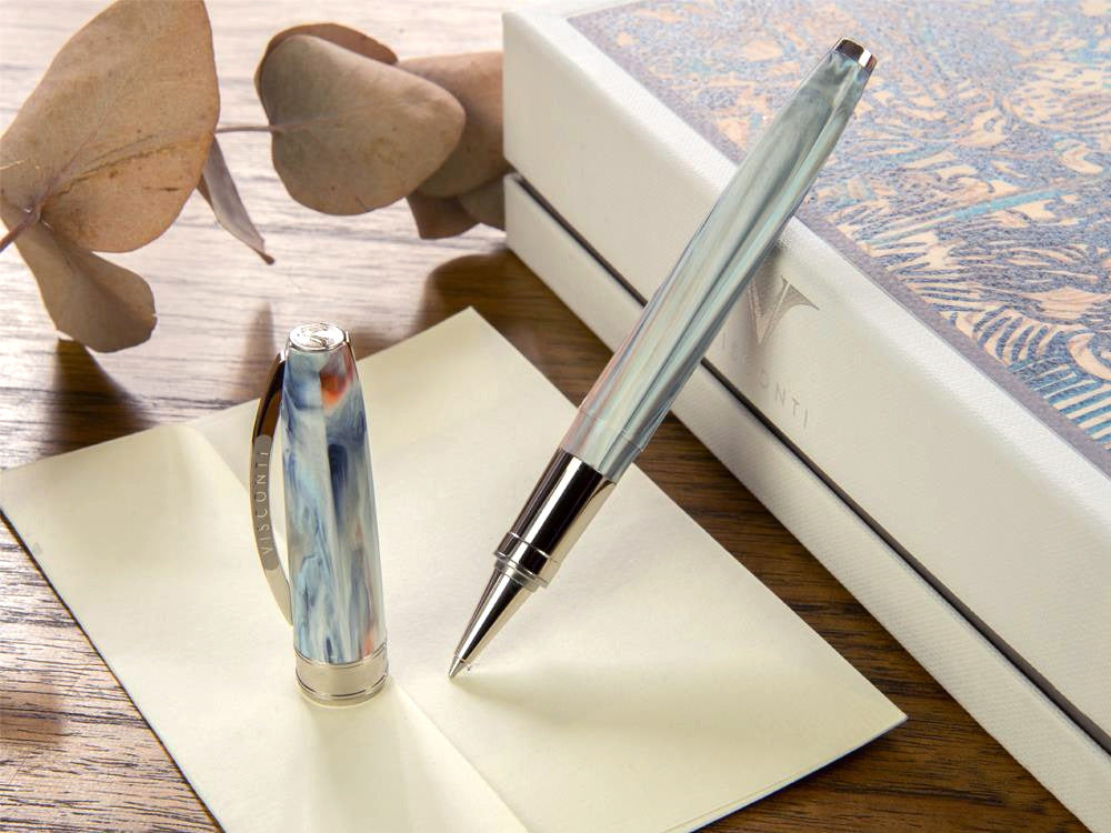 Set Visconti Van Gogh Old vineyard with peasant woman Rollerball, KP12-16-RB