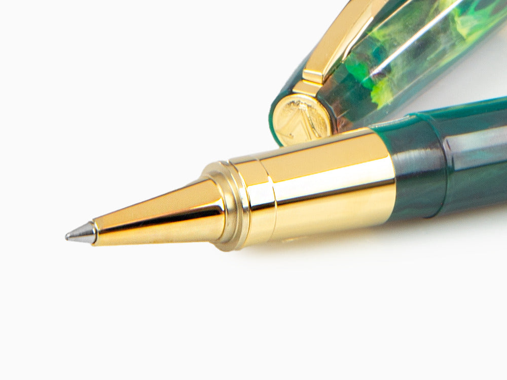 Set Visconti Van Gogh The Novel Reader Rollerball pen, Gold plated, KP12-20-RB