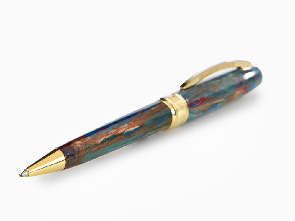 Set Visconti Van Gogh Oiran Ballpoint pen, Acrylic Resin, Violet, KP12-22-BP