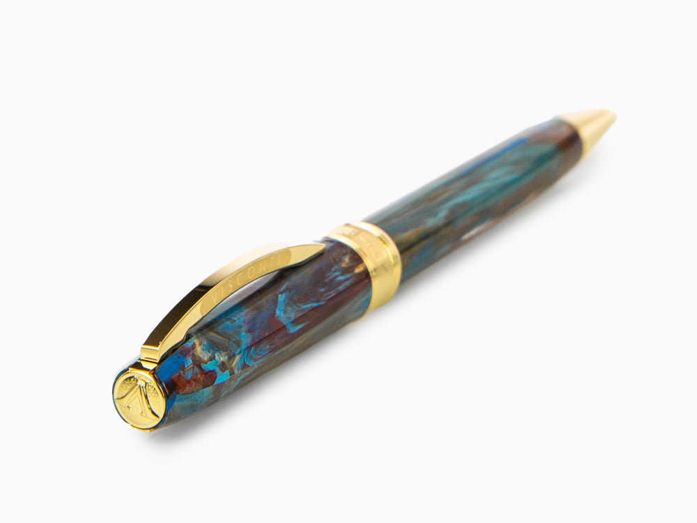 Set Visconti Van Gogh Oiran Ballpoint pen, Acrylic Resin, Violet, KP12-22-BP