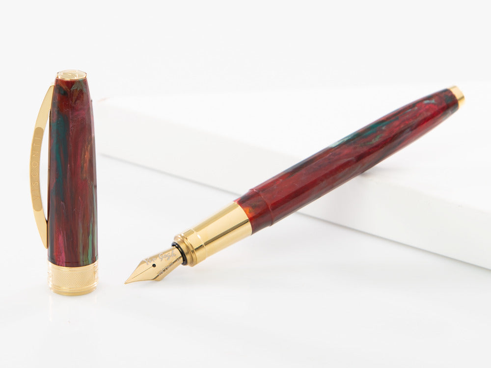 Visconti Van Gogh Flowering Plum Orchard Fountain Pen, KP12-23-FP