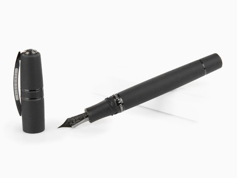 Visconti Homo Sapiens Fountain Pen, Basaltic lava resin, PVD, KP15-05-FP