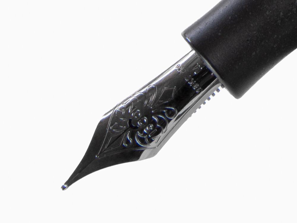 Visconti Homo Sapiens Fountain Pen, Basaltic lava resin, PVD, KP15-05-FP
