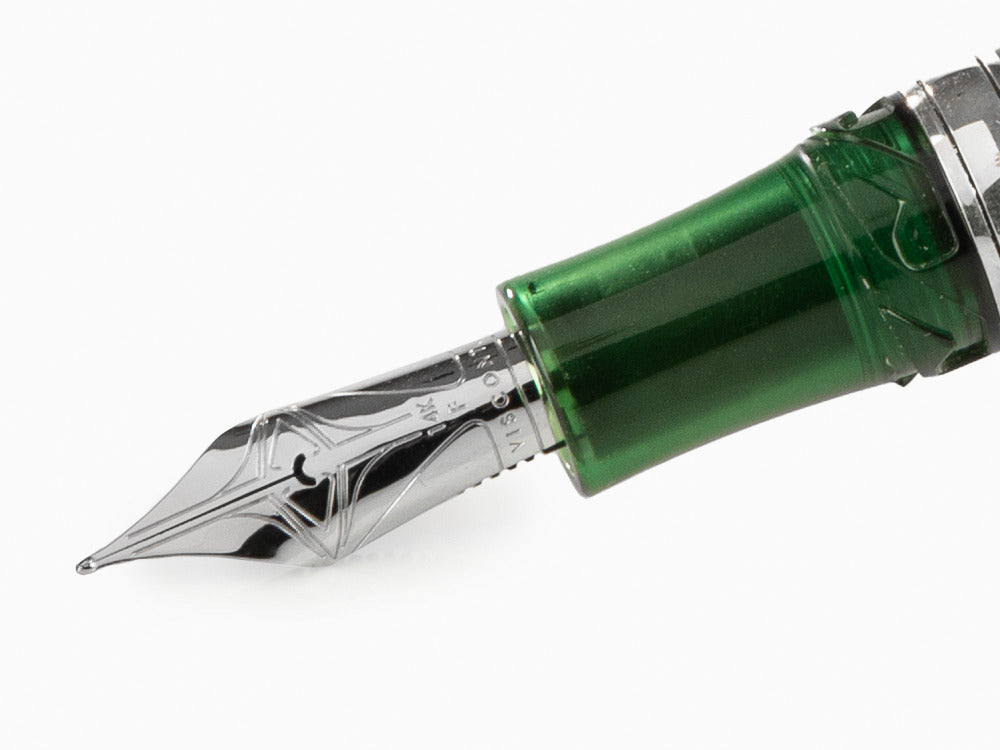 Visconti Homo Sapiens Demo Stones Emerald Fountain Pen, KP15-18-FP