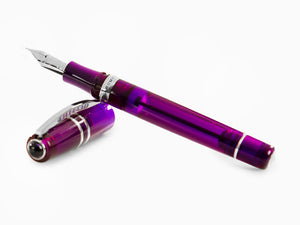 Visconti HS Demo Stones Amethyst Purple Fountain Pen, KP15-26-FP