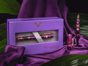 Visconti HS Iris Garden Fountain Pen, Limited Edition, KP15-41-FP