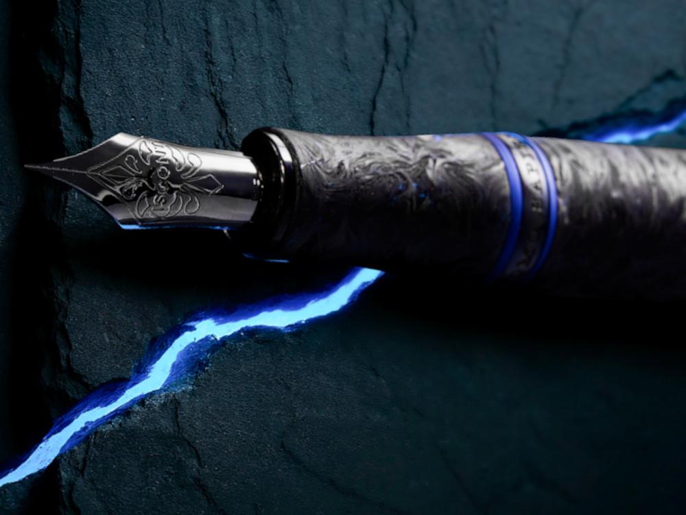 Visconti HS Carbon Abyssus Fountain Pen, Limited Edition, KP15-46-FP