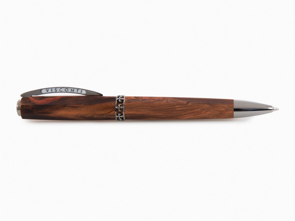 Visconti Medici Ballpoint pen, Acrosilk, Ruthenium trim, KP17-40-01-BP