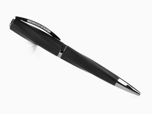 Visconti Divina Matte Ballpoint pen, Resin, Black, Ruthenium trim, KP18-09-BP