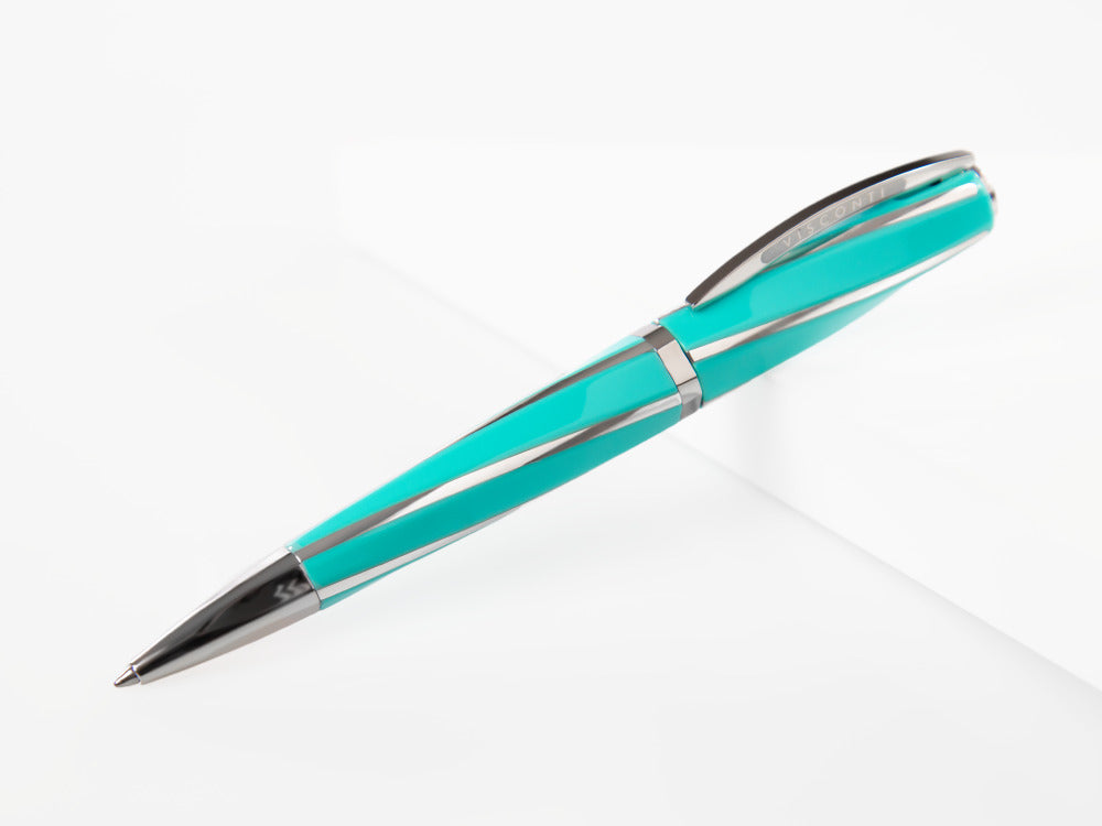 Visconti Divina Elegance Wave Ballpoint pen, Acrylic, Palladium, KP18-13-BP