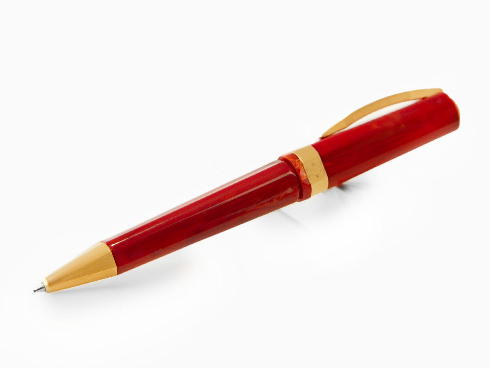 Visconti Opera Gold Ballpoint pen, Acrylic Resin, Red, KP42-01-BP