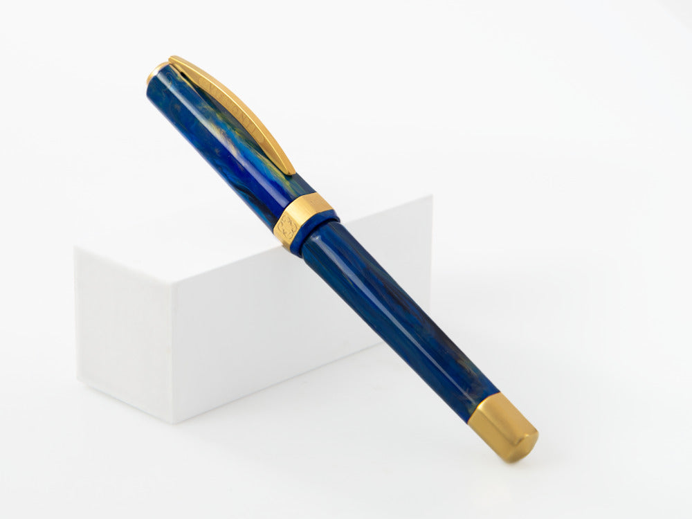 Visconti Opera Gold Rollerball pen, Acrylic Resin, Blue, KP42-02-RB