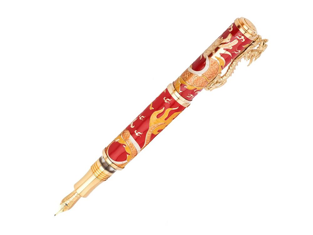 Visconti Year of the Dragon Fountain Pen, Limited Edition, KP48-01-FP