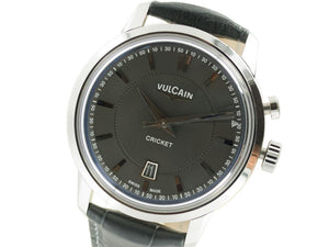 Vulcain 50s Presidents Tradition Manual Watch, V-11,Gray, 110151G80.BAL129