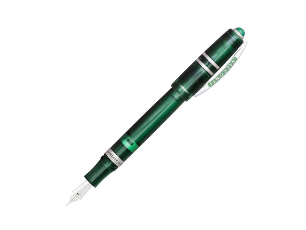 Visconti Homo Sapiens Demo Stones Emerald Fountain Pen, KP15-18-FP