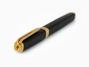 Waterman Fountain Pen Exception Slim Black -Gold Trims- S0636940