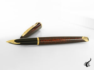 Waterman Carène Marine Amber Fountain Pen, Lacquer, Gold trim, S0700880