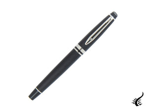 Waterman Expert Rollerball pen, Lacquer, Chrome trim, Matt Black, S0951880