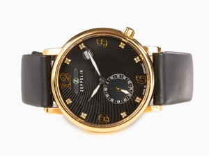 Zeppelin Zeppelin Luna Quartz Watch, Black, 35 mm, Day, 7633-2