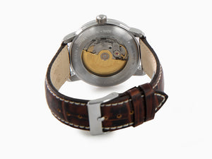 Zeppelin Atlantic Automatic Watch, Beige, 41 mm, Day, Leather strap, 8452-5