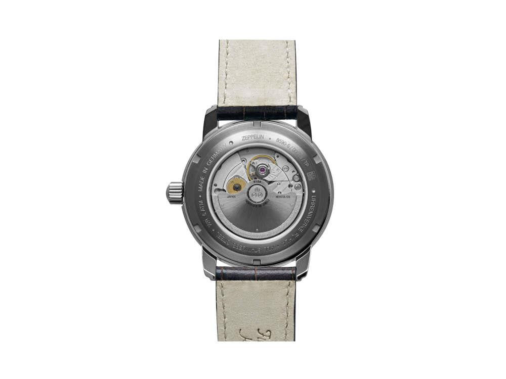 Zeppelin Friedrichshafen Automatic Watch, Golden, 42 mm, Day, 8590-5