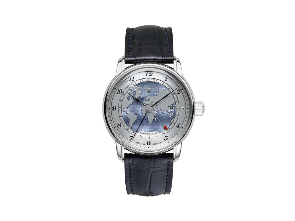 Zeppelin Friedrichshafen GMT Automatic Watch, 42 mm, 8596-3