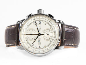 Zeppelin 100 Years Zeppelin Ed. 1 Quartz Watch, White, 42 mm, Day, 8670-1