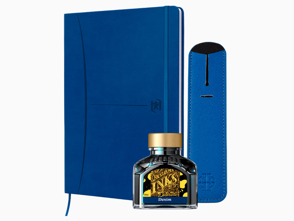 Dark Blue Writing Set