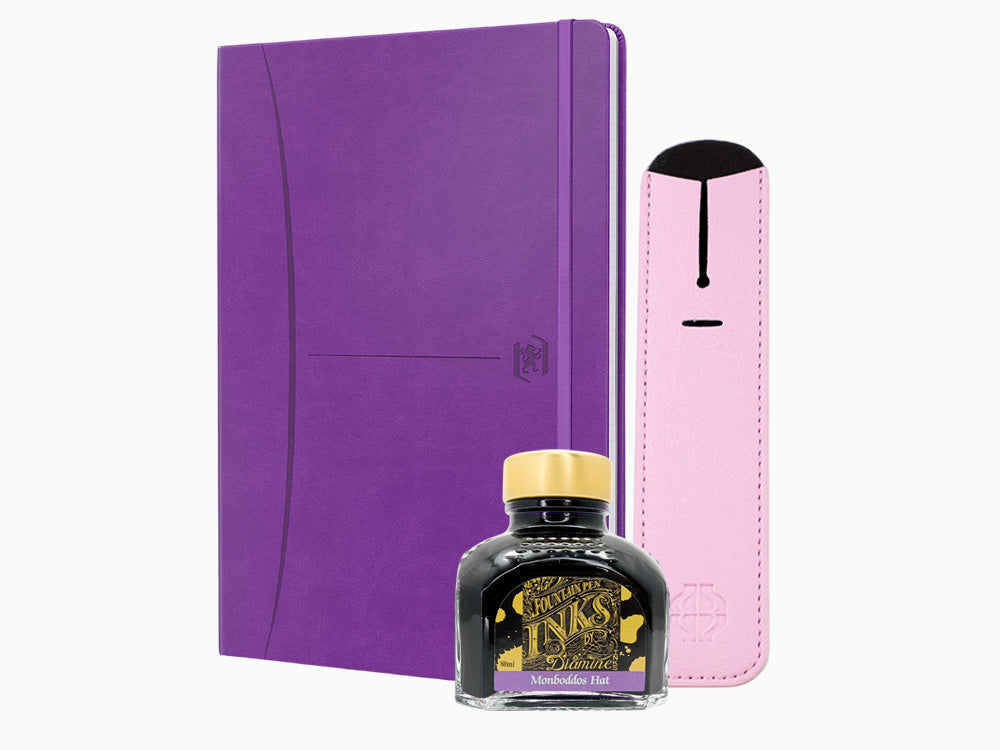 Purple Writing Set