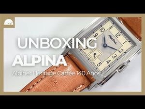 Alpina Alpiner Heritage Carrée Automatic 140 Years Watch, Silver, AL-530SAC3C6