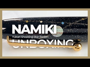 Namiki Yukari Shooting Star Raden Fountain Pen, Urushi, FN-20M-RNB