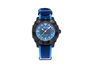Alpina Seastrong Ladies Diver Gyre Automatic Watch, Blue, 36 mm, AL-525LNSB3VG6