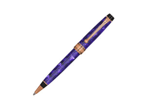 Aurora Optima Viola 2020 Ballpoint pen, Auroloide, Violet, Rose Gold PVD, 998-VI