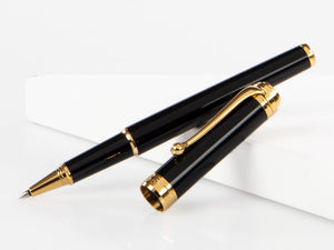 Aurora Talentum Finesse Rollerball pen, Resin, Gold trim, Gold trim, D73-DN