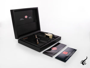 Aurora Andrea Palladio Fountain Pen,  Limited Edition, Rose gold trim