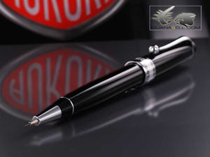 Aurora Optima Mechanical pencil, Resin, Black, Chrome Trim 958CN