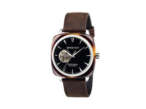 Briston Clubmaster Iconic Automatic Watch, Black, 40 mm, 18740.SA.TI.1.LVC