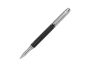 Caran d´Ache Varius Rubracer Rollerball pen, Rubber, Black, Rhodium, 4470.085
