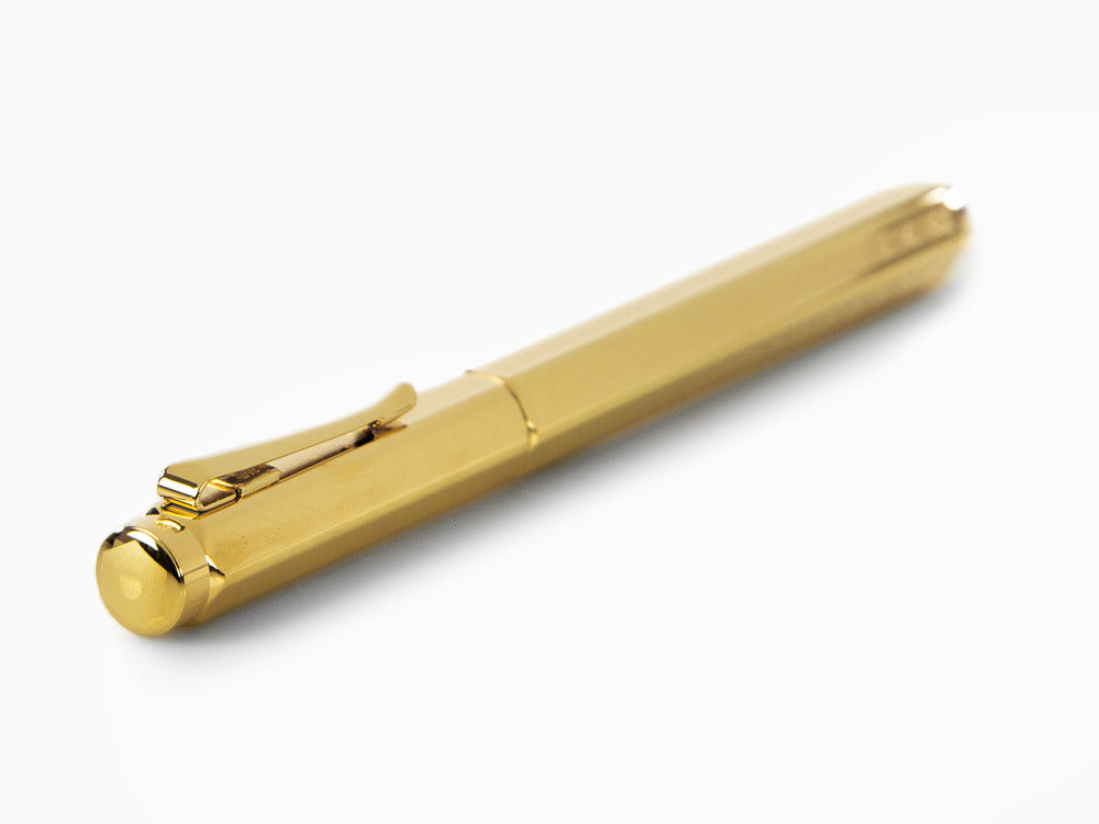 Caran d´Ache Ecridor Chevron Rollerball pen, PVD Gold, Gold, 838.208