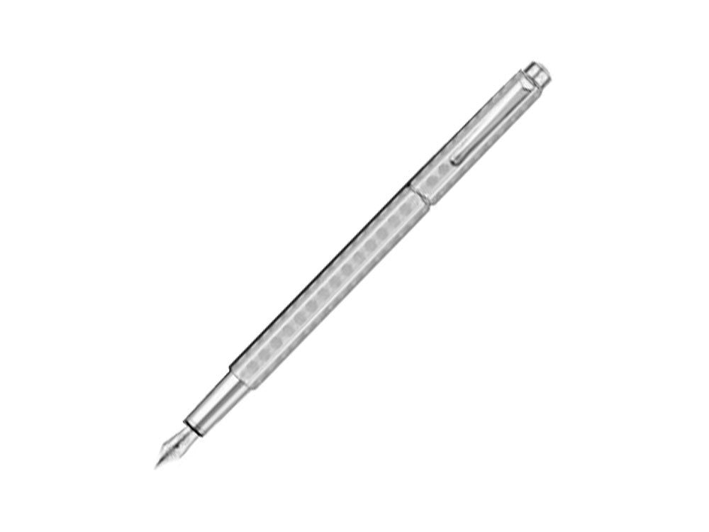 Caran d´Ache Ecridor Heritage Fountain Pen, Palladium, Silver, 958.349