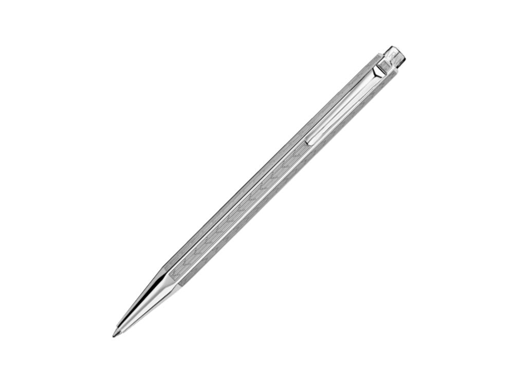 Caran d´Ache Ecridor Chevron Ballpoint pen, Palladium, Silver, 890.286 -  Iguana Sell AU