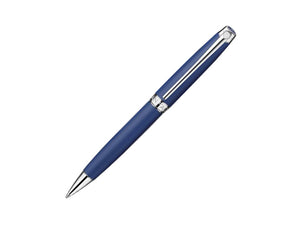 Caran d´Ache Léman Blue Night Matt Ballpoint pen, Matt Lacque, Blue, 4789.449