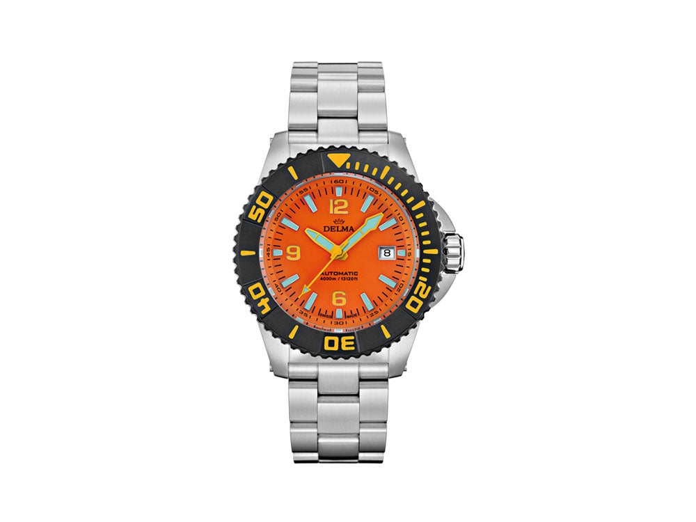 Delma Diver Blue Shark III Automatic Watch, 47mm, Limited Ed., 54701.700.6.154